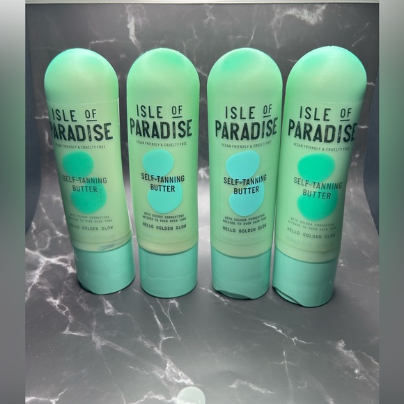 Isle of Paradise Bath & Body 4 Pack Isle Of Paradise Selftanning Butter Wcolorcorrecting